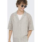 Onsnovak - Overhemd - Resort Kraag - Korte Mouwen - Relaxed Fit