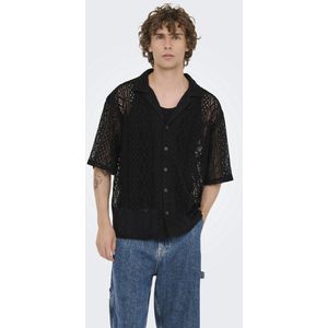 Onsnovak - Overhemd - Resort Kraag - Korte Mouwen - Relaxed Fit