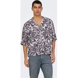 Only & Sons - ONSHarris - Overhemd - Lavendel / Zwart