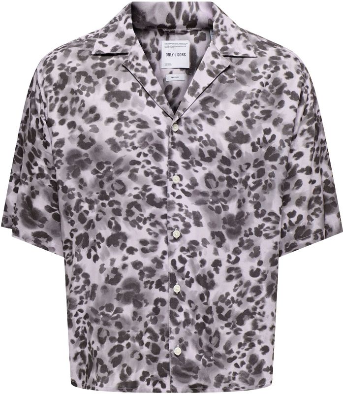 Only & Sons - ONSHarris - Overhemd - Lavendel / Zwart