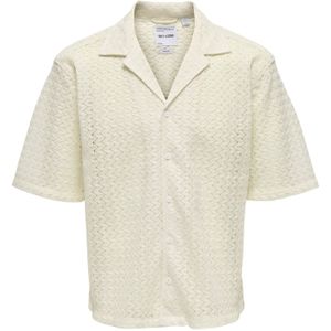 Onsnovak - Overhemd - Resort Kraag - Korte Mouwen - Relaxed Fit