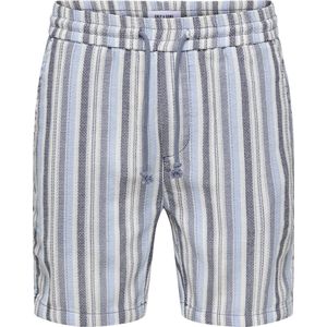 Only & Sons Onstrev life reg struc stripe short dessin
