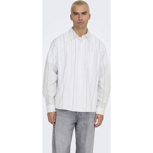 Onsquentin - Overhemd - Seersucker - Lange Mouwen - Relaxed Fit