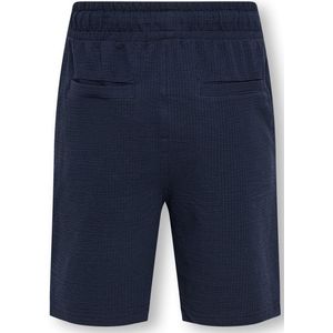 ONLY & SONS JUNIOR - Korte Broeken - Blauw - Seersucker