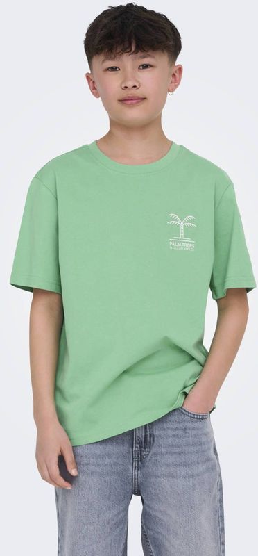 ONLY & SONS JUNIOR - T-shirt - Katoen - O-hals - Korte Mouwen