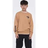 ONLY & SONS JUNIOR - Sweatshirt - Zacht - O-hals - Lange Mouwen - Relaxed Fit