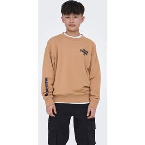 ONLY & SONS JUNIOR - Sweatshirt - Zacht - O-hals - Lange Mouwen - Relaxed Fit