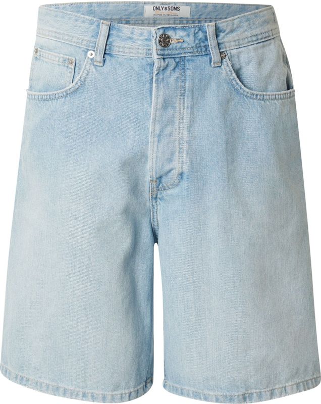 Jeans - ONSFade - Korte Broek - Effen - Denim - Light Washed