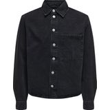 Onssprick - Denim Jas - Katoen - O-hals - Knoopsluiting - Tijdloos