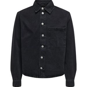 Onssprick - Denim Jas - Katoen - O-hals - Knoopsluiting - Tijdloos