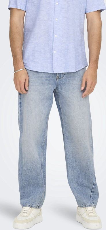 Onsfade - FADE - Loose Fit Jeans - Stonewash - Mid Waist