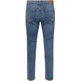 Jeans - Slim Fit - Stonewash - Stretch Denim - Low Waist