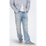 Onsedge - EDGE - Jeans - Mid Waist - Regular Fit - Subtiele Versleten Look