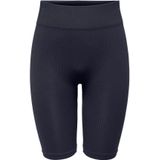 Only Play - ONPJAIA LIFE HW RIB CIR LONG SHORTS - Trainingsshort - Night Sky - Gerecyclede Nylon - Slim Fit