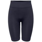 Only Play - ONPJAIA LIFE HW RIB CIR LONG SHORTS - Trainingsshort - Night Sky - Gerecyclede Nylon - Slim Fit