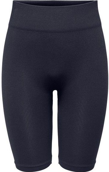 Only Play - ONPJAIA LIFE HW RIB CIR LONG SHORTS - Trainingsshort - Night Sky - Gerecyclede Nylon - Slim Fit