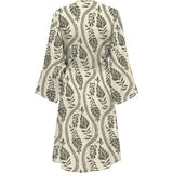 JDY - Korte Overslagjurk - Groen - Viscose - Bloemenprint