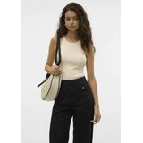 VERO MODA - VMSABA RIB SL O-NECK TOP GA NOOS - Dames - Gebreide Pullover