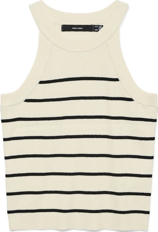 VERO MODA - VMSABA RIB SL O-NECK TOP GA NOOS - Dames - Gebreide Pullover