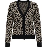Only - ONLLEO LS V-NECK - Cardigan - Multicolor - Regular Fit