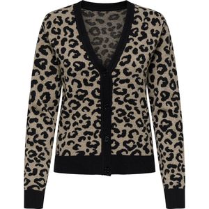 Only - ONLLEO LS V-NECK - Cardigan - Multicolor - Regular Fit
