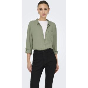 JDY - JDYCAYA LINEN LOOSE SHIRT WVN NOOS - Dames - Blouses