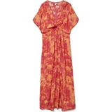 Vero Moda - Vmciana - A-lijn Jurk - Oranje - Maxi Lengte