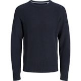 Jack & Jones - Jjpannel Knit Crew Neck - Trui - Sky Captain - Mannen