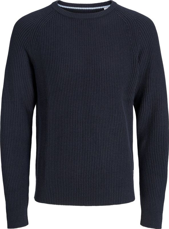Jack & Jones - Jjpannel Knit Crew Neck - Trui - Sky Captain - Mannen
