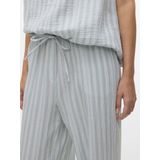 Broek - Wide Leg Fit - Mid Waist - Koordsluiting - Voorzakken