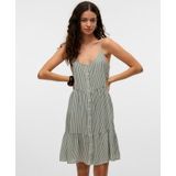 Vero Moda - Vmbumpy WVN Ga Noos - Jurk - Laurel Wreath - Katoen