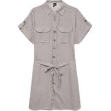 VERO MODA - VMBumpy - Blousejurk - Oudroze/Wit