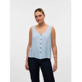 Vmbumpy - Overhemd - Mouwloos - Weggesneden Kraag - Standard Fit