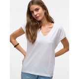 Basic T-shirt - V-Hals - Korte Mouwen - Regular Fit