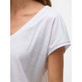 Basic T-shirt - V-Hals - Korte Mouwen - Regular Fit
