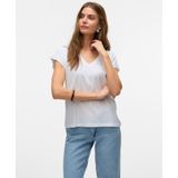 Basic T-shirt - V-Hals - Korte Mouwen - Regular Fit