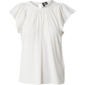 Vero Moda - VMBella - Blouse - Effen - Viscose - Kwartmouw