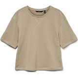 Vero Moda - Ronja 2/4 Shirt - Beige - Dames