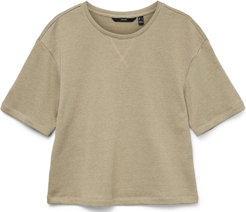 Vero Moda - Ronja 2/4 Shirt - Beige - Dames