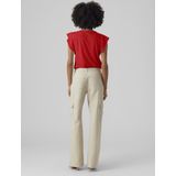 VERO MODA - VMTassa - Blouse - Rood - Gerecycled Materiaal