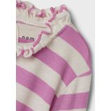 Blousetops - Slim Fit Top - Lange Mouwen - O-hals - Ruches