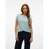 VERO MODA - Vmlava Glitter Top - Stripe - Mistig Grijs - Dames