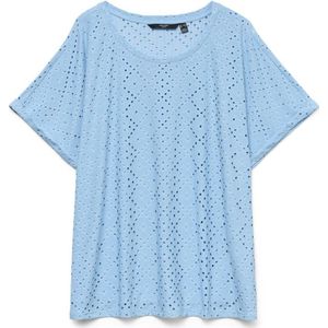 VERO MODA CURVE top blauw
