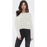 ONLY - ONLPETRA - Gebreid Vest - Wit