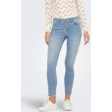 Jeans - ONLMia - Effen - Skinny - Mid Waist - 7/8 Lengte - Light Washed