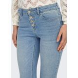 Jeans - ONLMia - Effen - Skinny - Mid Waist - 7/8 Lengte - Light Washed
