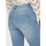 Jeans - ONLMia - Effen - Skinny - Mid Waist - 7/8 Lengte - Light Washed