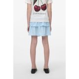 VERO MODA GIRL - Rok - Polyester - Met Elastische Tailleband - Plooirok