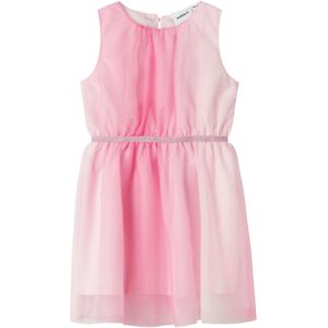 Spencer - Print - Glitterdetail - Mouwloos - O-hals - Polyester