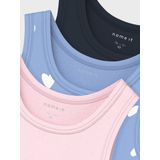 Name It - NkfTank - Onderhemden - Serenity - 4-Pack